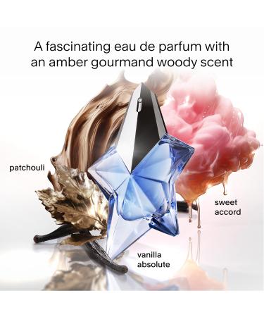 Mugler Angel - Eau de Parfum - Women's Perfume - Ambery & Woody - With Bergamot Praline and Patchouli - Long Lasting Fragrance 3.3 Fl Oz (Pack of 1) - Buy Online on GoSupps.com
