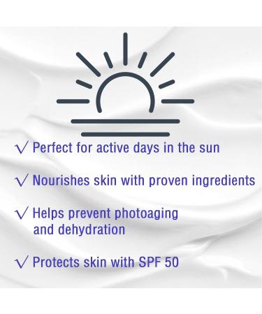 Sunscreen SPF50 Face Sunscreen UV Sun Lotion Sun Protect & Moisture Sun Cream Against UVA/UVB Rays and Premature Skin Ageing Water Resistant Sun Protection Factor - 50ml - Buy Online on GoSupps.com