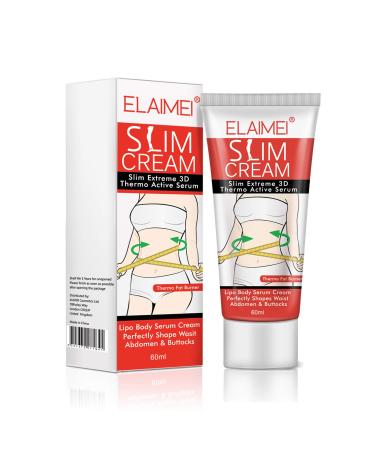 Hot Cream Extreme Cellulite Slimming & Sweat Cream Fat Bruning Cream for Belly Skin Tightening Cream for Stomach Deep Tissue Massage & Muscle Relaxer 2 Oz