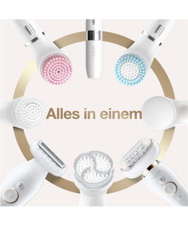 Buy Braun Silk- pil 9 Flex Beauty Set - Epilator & Facial Hair Remover for Women | Includes FaceSpa Brush & Mini Hair Remover | International Shipping Available - Buy Online on GoSupps.com