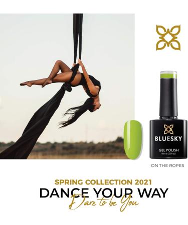 Bluesky Gel Nail Polish Spring 2021 Collection On The Ropes Ss2102 10 ml Green (Requires Curing Under LED or UV Lamp) - Buy Online on GoSupps.com