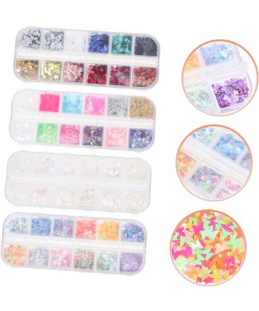 minkissy 12 Boxes Nail Art Sequins Accessories Rhinestone for Nails Sunflower Nail Art Nail Jewelry 3d Nail Glitter Nail Charms Glitter Slices Nail Rhinestones Decorations Plastic Summer - Buy Online on GoSupps.com