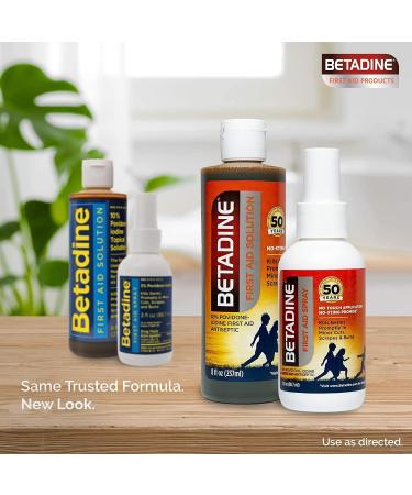 Betadine First Aid Spray - 3 oz Pack of 5 - Buy Online on GoSupps.com