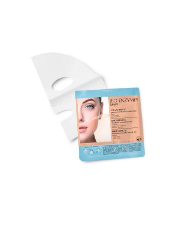 Talika Bio Enzymes Mask Brightening - Brightening mask with biocellulose against pigment spots - 'Like a second skin' beauty mask