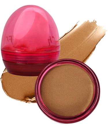 Blush Makeup Waterproof Velvet Cream Blusher for Face | Face Makeup Essentials for Young Ladies for Working Home Gathering Dating Traveling Shopping Shakven 02# Golden Brown - Buy Online on GoSupps.com