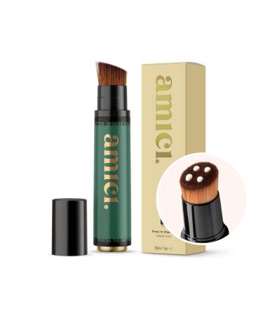 Amici sun protection brush - Graffity Green - complete sun protection brush for babies children and adults - brush & make -up applicator in one