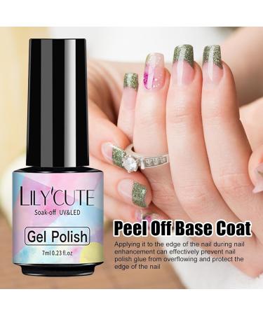 Liquid Latex for Nails 7ml Peel Off Nail Polish Barrier Cuticle Protector for Gel Nail Painting Peel Off Cuticle Guard Liquid Peel Off Tape for Nails Professional 60 Seconds Quick Dry - Buy Online on GoSupps.com