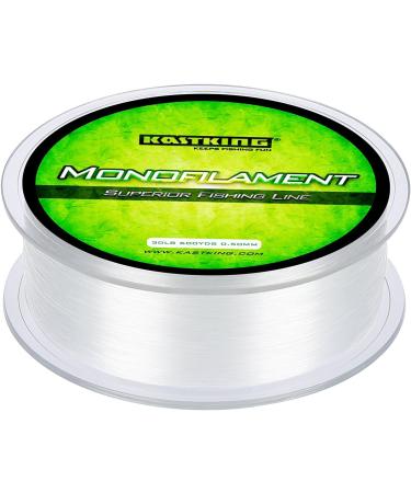KastKing Premium Monofilament Fishing Line - Strong & Abrasion Resistant - Superior Nylon Material - 300Yds/8LB Ice Clear - Buy Online on GoSupps.com