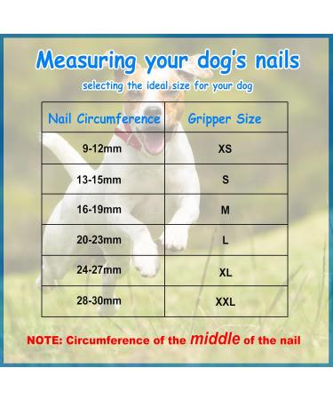 Dog Nail Grips Claw Covers Toe Caps Mobility Support Toe Grippers for Senior Dogs Arthritic Dogs Reduce Slipping Increase Traction (XXL) - Buy Online on GoSupps.com