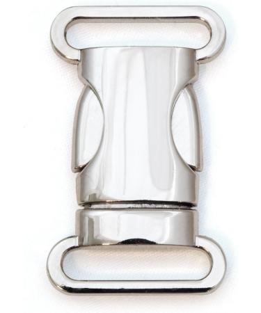 Wholeoooo 10 Set Metal Click Closure - 3/4 Cliff Lock for Paracord Bracelets Dog Neck Straps & Backpacks - Silver - Buy Online on GoSupps.com