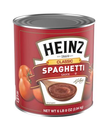 Heinz Classic Spaghetti Sauce 6.8 lbs Can - Buy Now for Authentic Flavors! - Buy Online on GoSupps.com