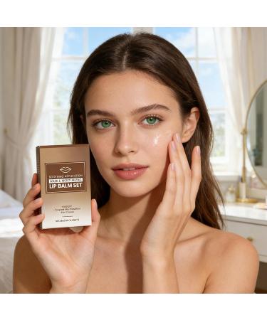  Generisch Lip care sticks repair cream kit Christmas lip balm with face mask - For lips facial pores travel Valentine's Day makeup - Gift - Buy Online on GoSupps.com