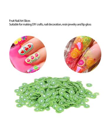 Fruit Nail Art Slices - DIY Kiwi Manicure Decor for Home & Nail Salons | Exquisite International Shipping - Buy Online on GoSupps.com
