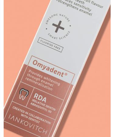 Ecodenta Whitening Toothpaste Without Fluoride - Gentle Lightening for Sensitive Teeth - 100ml - Buy Online on GoSupps.com