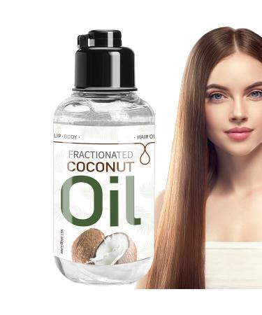 Coconut Oil Body Care Coconut Oil 100ml Hair Hydrating Care Oil Deep Nourishing Coconut Oil for Hair Face Hands Whole Body Skin and Feet