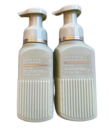 Bath and Body Works Foaming Hand Soap (White Iris Cedarwood 2 pk) - Buy Online on GoSupps.com