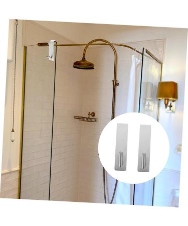 DOITOOL Clothes Rack 2pcs Back-Mounted Single Hook Wall Mount Clothing Rack Towel Hanger Towel Hooks Over The Door - Buy Online on GoSupps.com