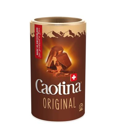 Caotina original drinking chocolate - cocoa powder for hot chocolate with real Swiss chocolate - finest cacao sustainable and certified (1 x 500g) 500 g (1 Pack) - Buy Online on GoSupps.com