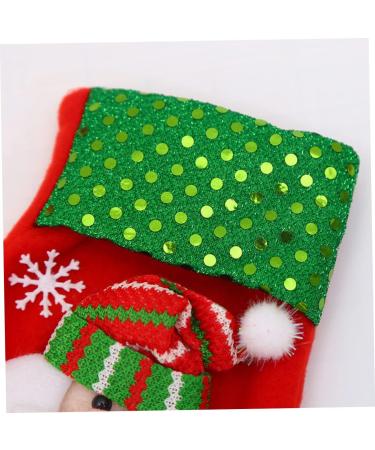 LABRIMP 3pcs Ornament Candy Bags Christmas Decor Christmas Pouch Christmas Bag Gloves Window Bag Size 2 As Shown - Buy Online on GoSupps.com