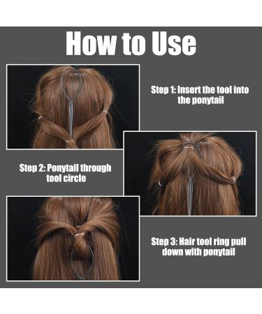 2000 Pieces Mini Black Hair Ties - Elastic Hair Bands with Cutter & Styling Tools for Girls & Dolls | International Shipping - Buy Online on GoSupps.com