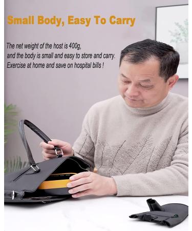 2nd Generation Upgrade Self-Training Rehabilitation Robot Gloves Stroke Hand Splint Manual Training Pneumatic Finger Training(Size:S Code Color:Left Hand) S code left hand - Buy Online on GoSupps.com