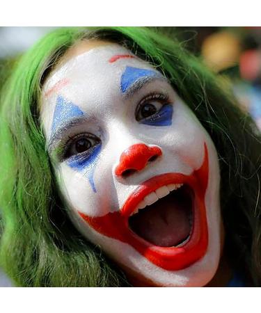 Mysense Red White Blue Face Body Paint Stick | USA Flag Patriotic Makeup | 4th of July Accessories | Water-Based Temporary Hair Color & Halloween SFX | 0.5oz - Buy Online on GoSupps.com