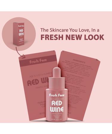Fresh Face Hyaluronic Acid Serum 30ml - Anti-Aging Hydrating Serum with Collagen & Polyphenol | Reduces Wrinkles & Plumps Skin for Enhanced Texture & Elasticity - Buy Online on GoSupps.com