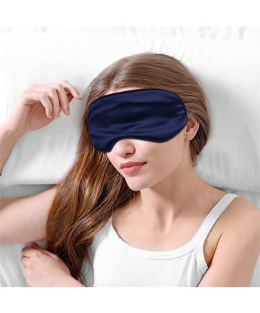 Healifty Aroma Season Heated Eye for Stye Blepharitis Moist Treatment with Flaxseed Warm Therapy to Unclog Glands Relieve Dry Eye Syndrome Chalazion Stye MGD and Blepharitis (Dark Blue)