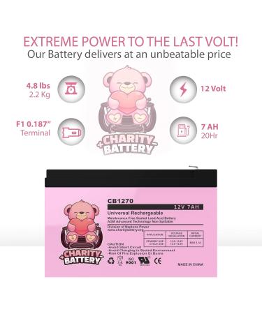 CB1270 12V 7AH Replacement Battery for ADT 477967 - Buy Internationally Fast Shipping & Affordable Prices - Buy Online on GoSupps.com