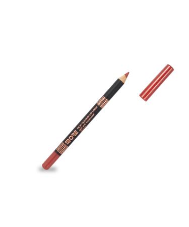 MORE COSMETICS Brick More Rich Color Soft Lip Pencil - Water Resistant - Easy to Blend