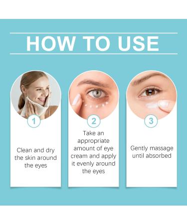 Instant Firm Eye Tightening Cream with Caffeine & Collagen | Travel Size 1 Fl Oz | Firming Eye Cream for Bright Eyes - Buy Online on GoSupps.com