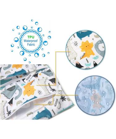MIXIDON Pattern 5 Waterproof Wet Dry Bag - Ideal for Swimsuits, Cloth Nappies, Baby Items - Outdoor Organizer Bag for Wet/Dry Clothes - Buy Online on GoSupps.com