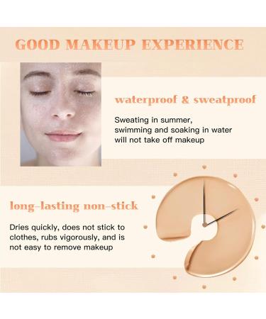 Tattoo Concealer Moisturizing Makeup For Legs And Body Full Coverage Waterproof Concealer For Women Tattoo Cover Up Makeup For Color Concealer Scar Cover - Buy Online on GoSupps.com