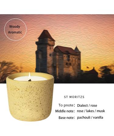 Scented Candles - Natural Soy Aromatherapy Jar Candles | Perfect Gift for Men & Women - Enjoy Yellow Collection - Buy Online on GoSupps.com