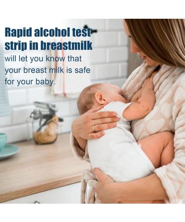Breast Milk Alcohol Test Strips - Fast & Accurate Detection for Safe Baby Growth | 25 Pack - Shop Now! - Buy Online on GoSupps.com