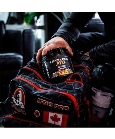 LIMITLESS Magnum Nutraceuticals x16 Fully Loaded Preworkout 20/40 Servings, Classic Candy Flavor, High-Energy, Focus, Strength & Endurance for Maximum Performance - Buy Online on GoSupps.com