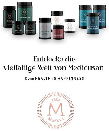 Medicusan Vital Substance Complex - L-Arginine Damiana Nettle & Rosemary - 60 Capsules - Boost Energy & Vitality - International Shipping - Buy Online on GoSupps.com