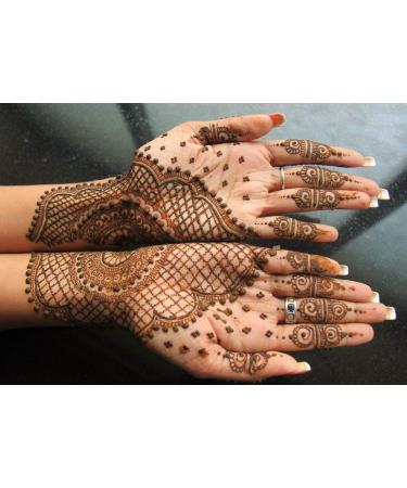 Buy 4x Golecha 100% Natural Henna Paste Cones - No Mix No PPD (Red-Brown) | 125g | International Shipping Available - Buy Online on GoSupps.com