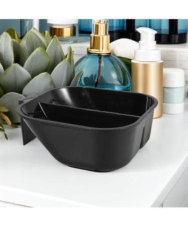Lot de 2 Bols M langeurs de Couleurs Noirs Compacts en Plastique R sistant pour Coiffeurs Professionnels et Amateurs Salon de Coiffure Usage Coloration Capillaire - Buy Online on GoSupps.com