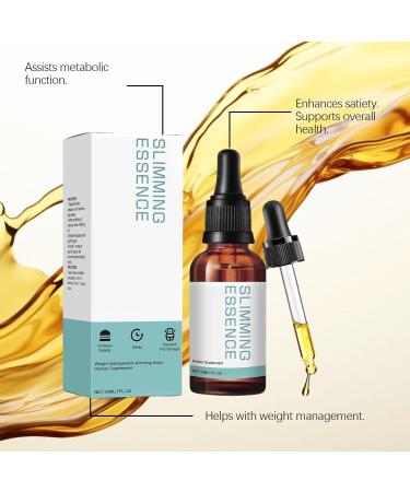 Gouttes Naturelles For La Gestion Du Poids - Coupe-faim Et Stimulant De Sati t Soutien Facile Du M tabolisme Des Graisses - Buy Online on GoSupps.com