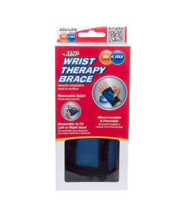Wrist Therapy Brace | Joint Pain Relief and Muscle Recovery | Hot and Cold | Reversible Design