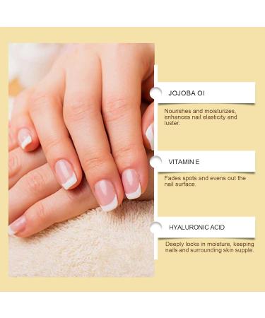 Huile de jojoba pour cuticules pour ongles huile de jojoba avec vitamine B et E Hydrate r pare et favorise la croissance des ongles Adoucissant cuticules pr vient la s cheresse des ongles pour - Buy Online on GoSupps.com