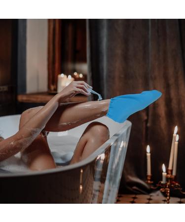 minkissy Home Spa 1pair Mouth Foot Cover Paraffin Wax Hand Cover Paraffin Wax Bags Paraffin Wax Bath Liners Paraffin Bath Feet Liners Foot Wrapping Cover Bath Mat Work Polyester Simple 30x23cm Blue - Buy Online on GoSupps.com