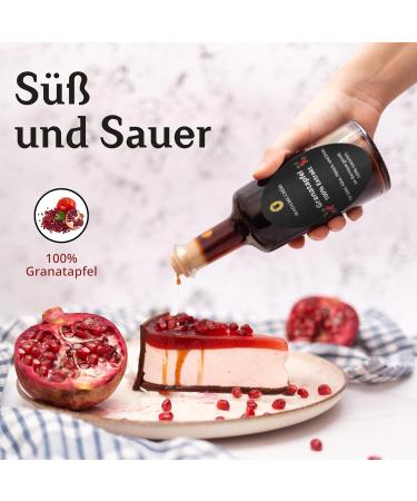 Madame Ch ri 100% Pomegranate Syrup - Authentic Turkish Nar Eksisi 250ml for Salad Dressings & Marinades - 9 Pack | International Shipping Available - Buy Online on GoSupps.com
