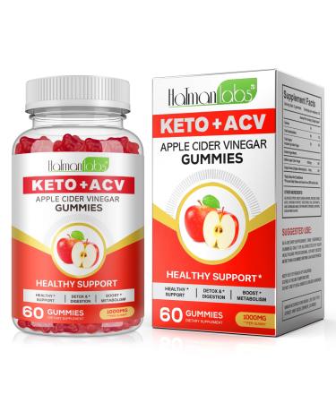 Rsgrt apple cider vinegar rubber with vitamin B12 and folic acid 60 high -strength ACV vegan rubber for women and men weight management 60 pieces