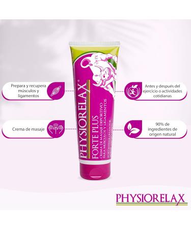 Physiorelax Forte Plus Massage Cream for Muscles & Ligaments - 250 ml | Fast International Shipping - Buy Online on GoSupps.com