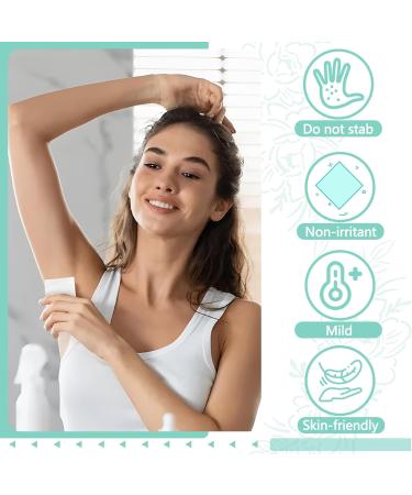 100 pieces of antiperspirant deodorant wipes and body wipes individually wrap underarm underarm sweating and travel to clean skin for female male teenagers (100) - Buy Online on GoSupps.com