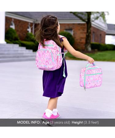 Mibasies Rainbow Toddler Backpack - Perfect for Preschool and Kindergarten, Ideal Kids Backpack for Boys and Girls - 7L Capacity - Buy Online on GoSupps.com