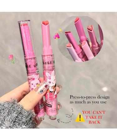 Mrettick Heart Shape Jelly Lipstick - Long-Lasting Moisturizing Lip Stain | Hydrating Tinted Lip Gloss for Non-Sticky Glamour - Buy Online on GoSupps.com