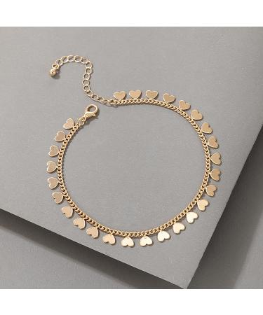MUAYOUAUM Heart Love Anklets A2020 for Women and Girls - Stylish and Chic Accessories - Buy Online on GoSupps.com